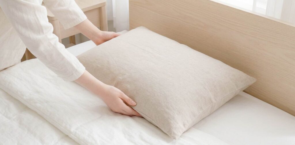 枕カバーとシーツ